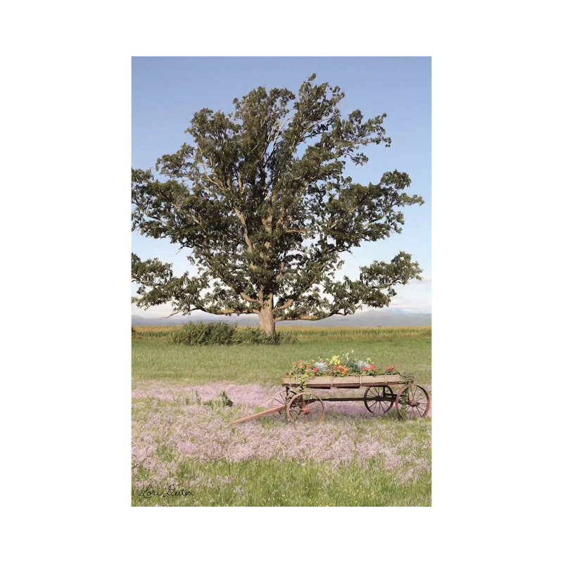 Yesteryear Wagon by Lori Deiter - Wrapped Canvas Print, 20.32 cm H x 30.48 cm W