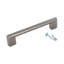 Ensemble de 25 poignées de tiroir et d'armoire en acier inoxydable brossé Outwater - 160 mm (6,30 po) d'un centre à l'autre, série Grab Rail