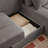 Lazos 76'' Corduroy Sofa-1181220568