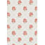 Papier peint floral rétro damas rouge-1307508480