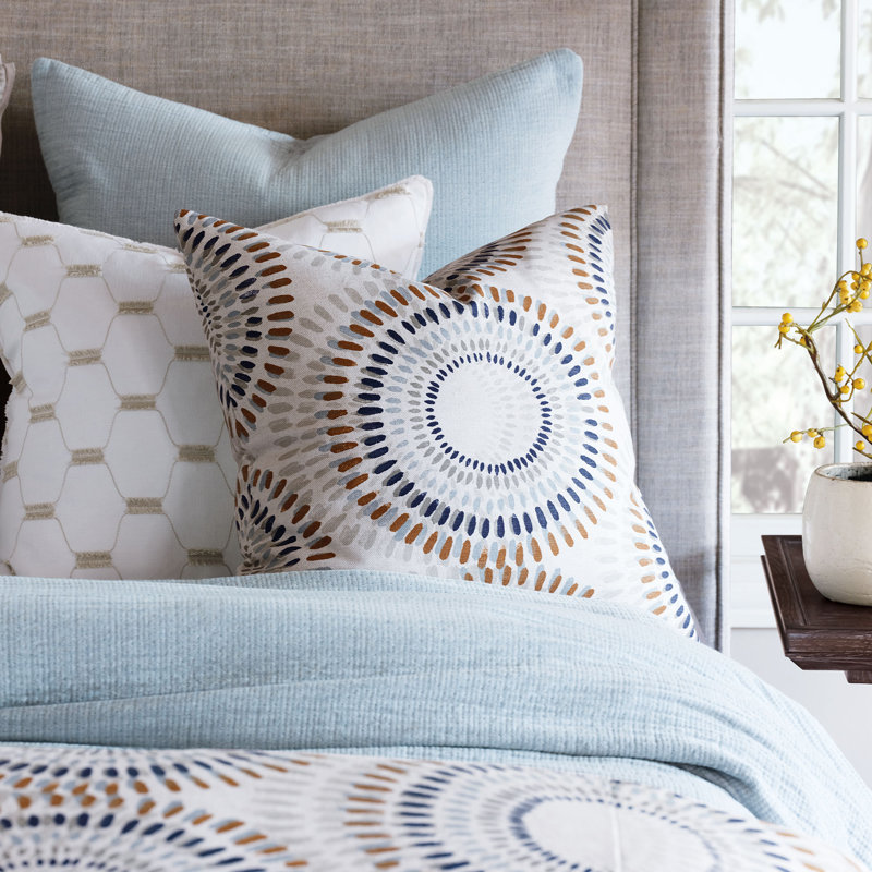 Gentry Linen Square Pillow Cover & Insert