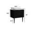 Armoire de salle de bain en chêne noir - 30 po, lavabo en céramique, comptoir de meuble-lavabo à charnières lisses 30 po, attrait moderne-86509541