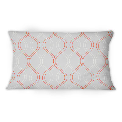 Abstract Throw Pillow