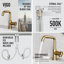 Robinet de salle de bain monocommande et monotrou H 9 po Ruxton-61764972
