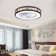 22.4" Ceiling Fan with Remote Control and LED Lights