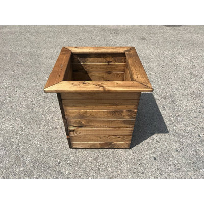 Belluno Handmade Wood Planter Box