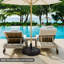 Base de parasol autoportante en plastique Baytown