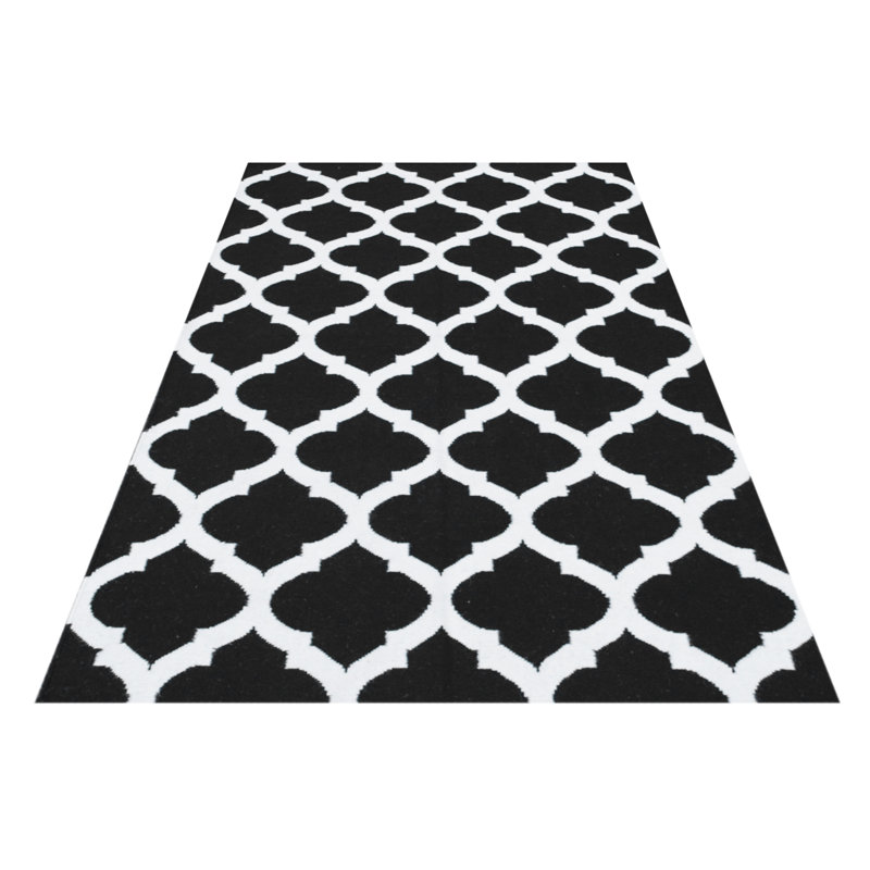 Hayden Geometric Wool Hand Woven Area Rug, Rectangle 155 x 240cm