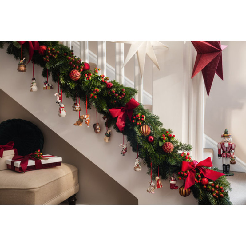 Villeroy & Boch - Nostalgic Ornaments, Candy Canes, Set of 3, Premium Porcelain