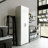 Modern Minimalist 2-Door Storage Pantry  Cabinet with Adjustable Shelves-2115552509