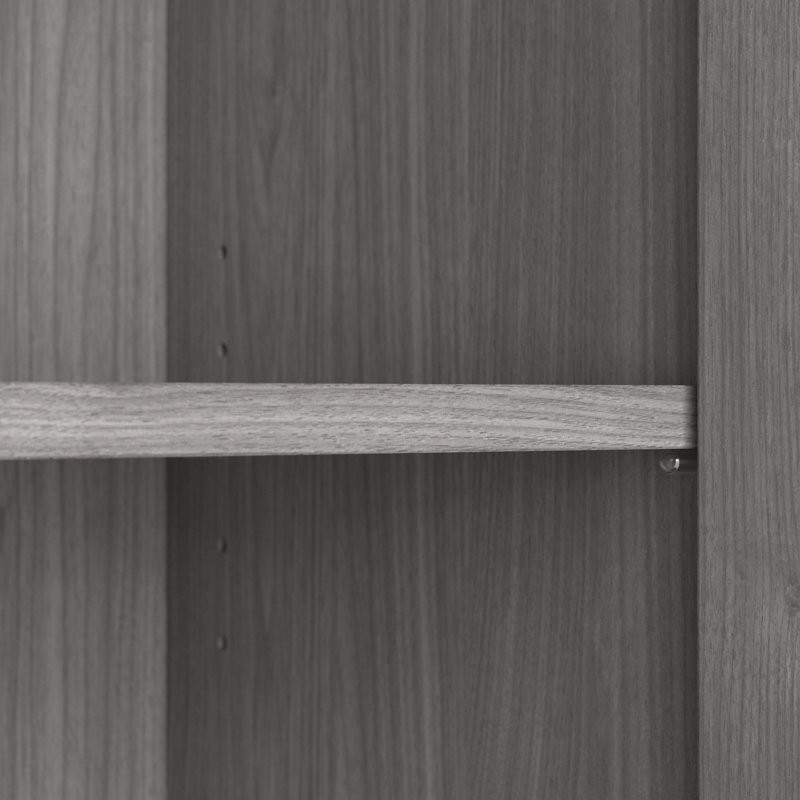 Huckins 30'' W 2 Door Storage Cabinet, Modern Gray
