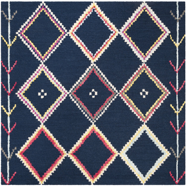 Derose Hand Tufted Wool Southwestern Rug