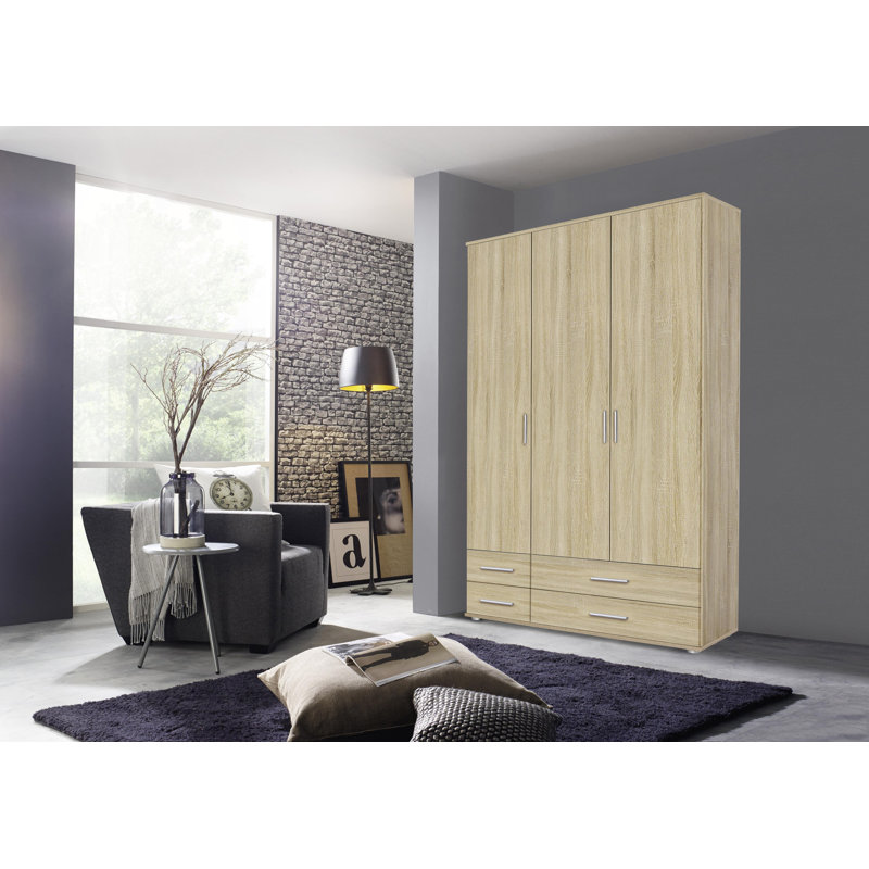 Rasant 3 Door Wardrobe, Sonoma Oak