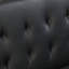 Space Black Leather Bed, Easy To Use, 650Lbs Weight Load, 66.07In Depth, 32.55In Width, 33.35In Height Versatile Assemble & Store, Capacity,