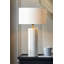 Venetia 46.5 white and green single with USB and Outlet-112247729