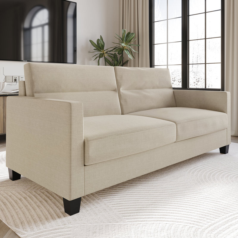 Canapé Macy, 100 % polyester beige