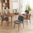 Stylish Faux Leather Dining Chairs: Elegant Side Chairs For Dining Rooms, Kitchens, And Living Spaces-109423018-109423019