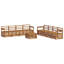 249cm Wide Patio Sectional Set