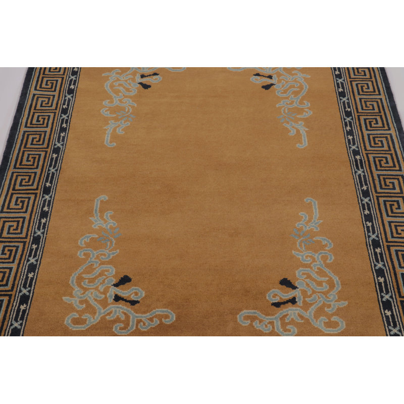 Art Deco Handmade Wool Area Rug