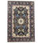 Tapis oriental noir Kirman