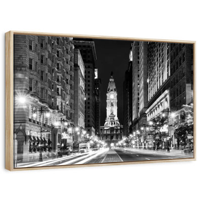 City Hall Philadelphia BW