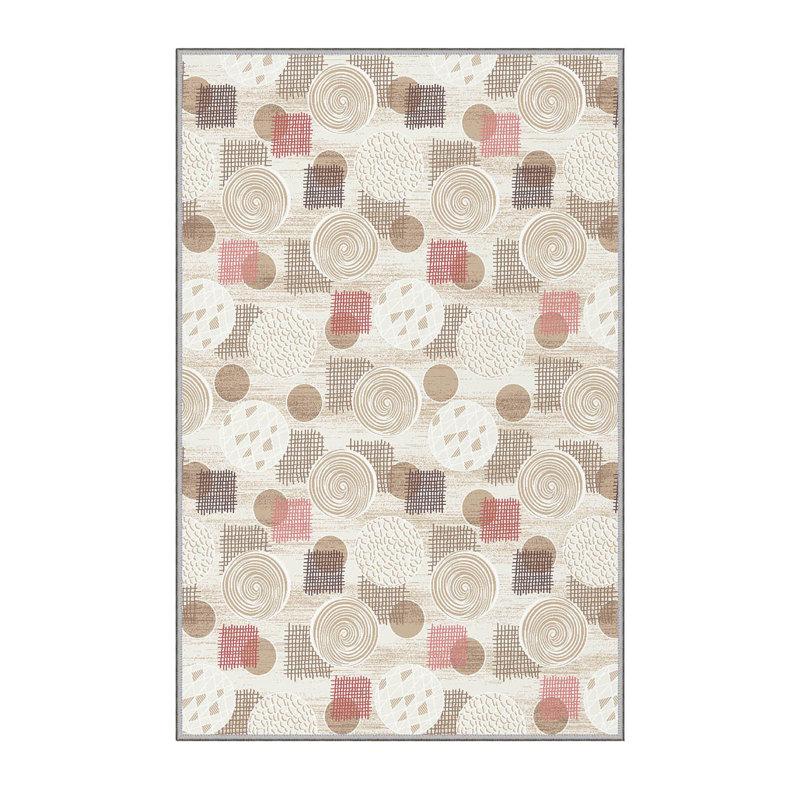 Premium Hall Carpet (2.6 x 9.8 ft), 100% Polyester, 0.3 in Pile Height | Antibacterial, Non-Slip Underside, 3D Digital Print | Machine Washable, Durable, Ideal for Home & Office, Easy Maintenance