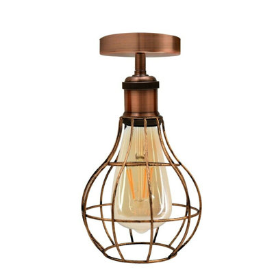 Hirsche Semi Flush Mount