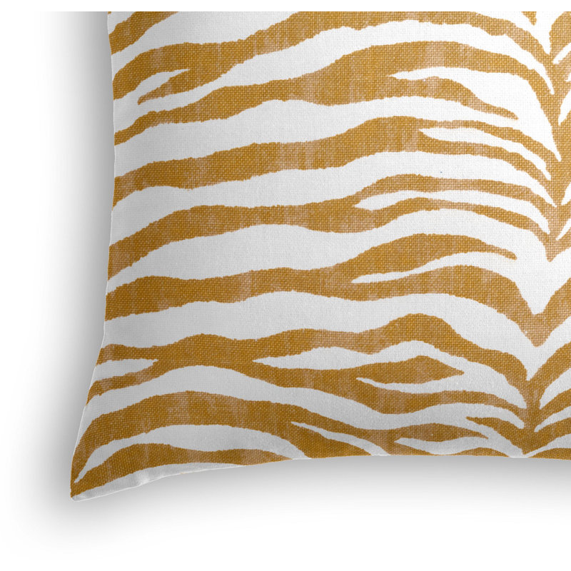 Tropo Square Cotton Pillow Cover & Insert, 22" x 22", Steel