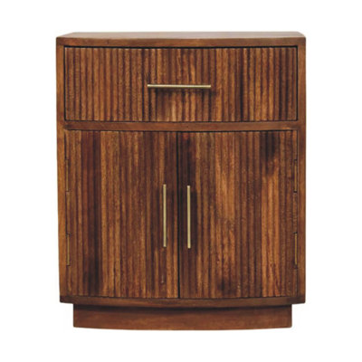 Borodale 50cm W Solid Wood Bedside Table