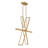 Tangent 36" Adjustable Integrated LED Linear Chandelier-1408272931