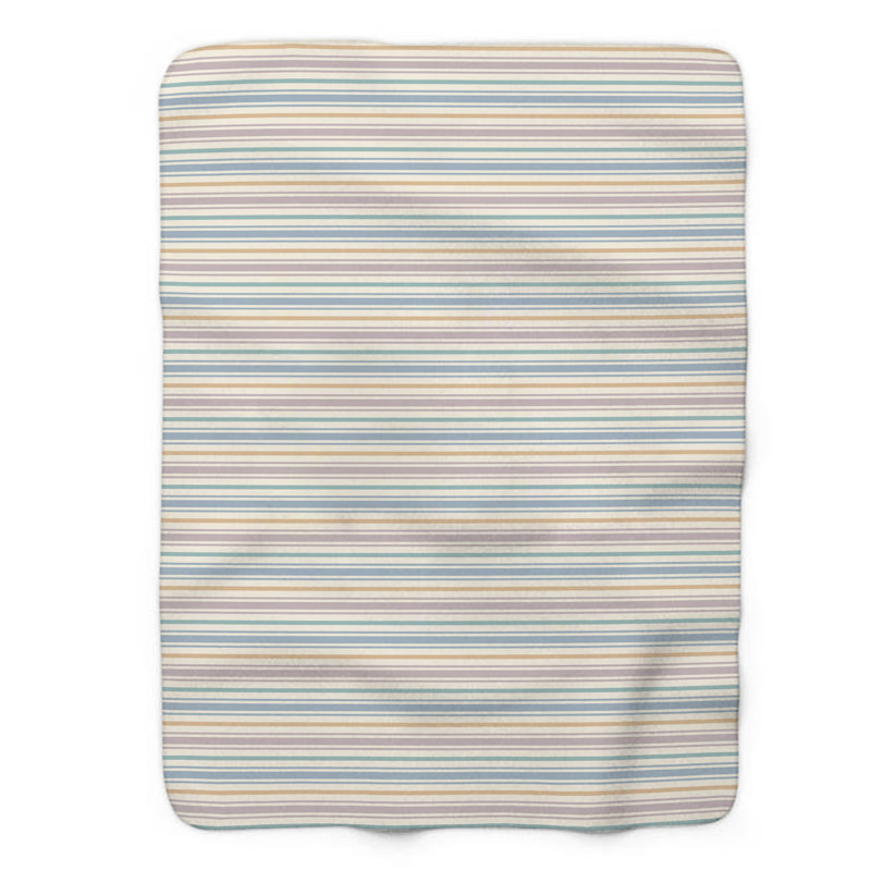 Tranquil Boho - couverture sherpa de qualité supérieure 1 pièce, Lit simple