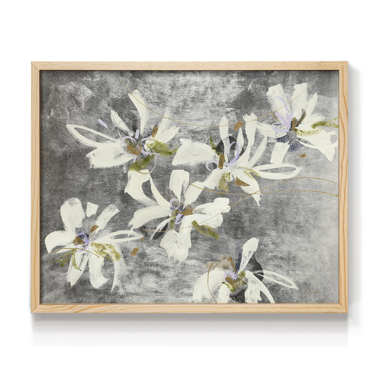 READING THE TEA LEAVES -Impression encadrée - Restickable, H 8 po x l 10 po, Naturel