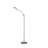 Kopervik 54'' Silver LED Swing Arm Floor Lamp