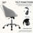 Everly Quinn Knudtson Velvet Task Chair-943649072
