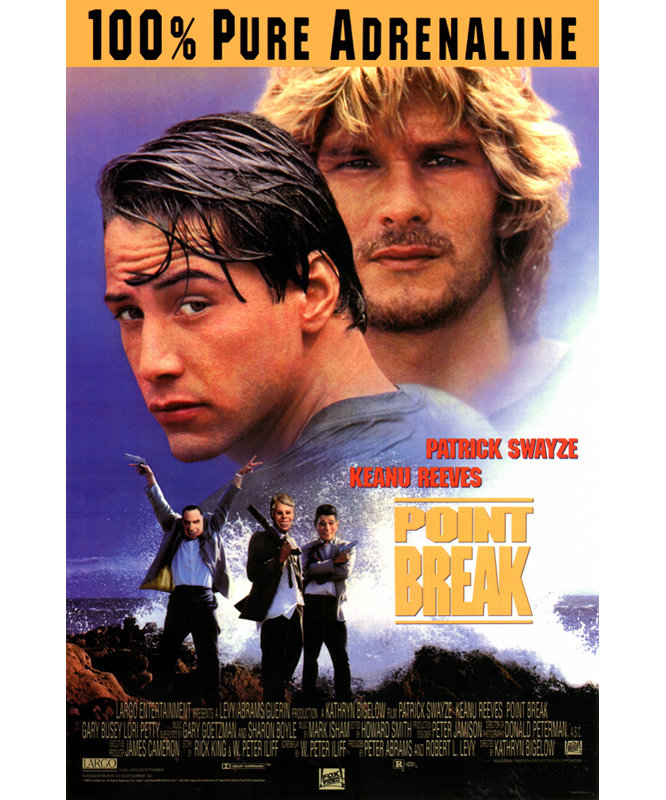 Point Break, 18" H x 12" W