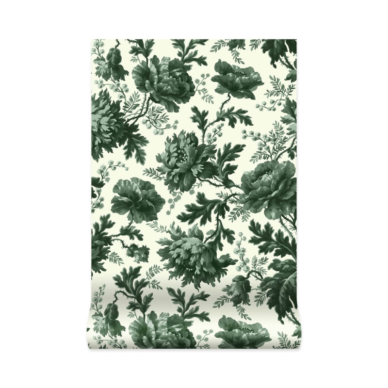 Opia 9.84' L x 70.87" W Wallpaper Roll, Opaline