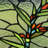 10"H Happy Hummingbird Stained Glass Window Panel