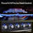Akoah Outdoor 8-Burner Modular Gas Grill, Barbecue Island with Wheels-133997905