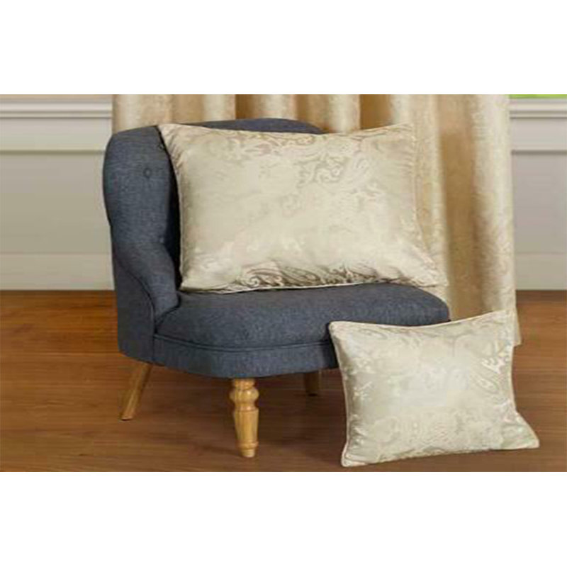Felicia Indoor / Outdoor Beige Square Throw Pillow Cover, 18cm x 18cm, Beige