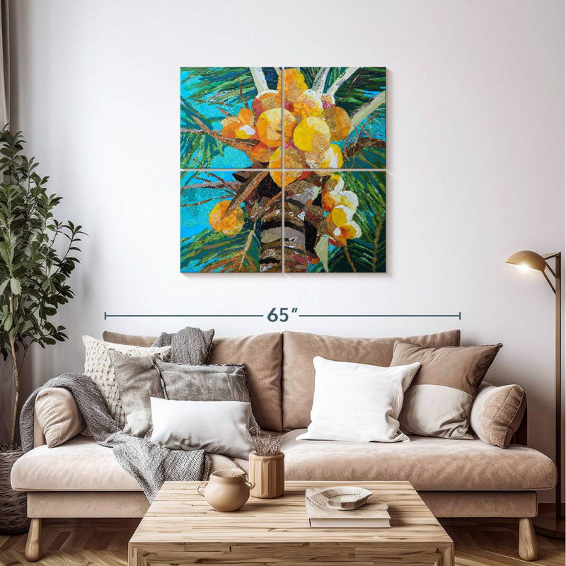 Harnek Florida Sunshine, 38" H x 38" W