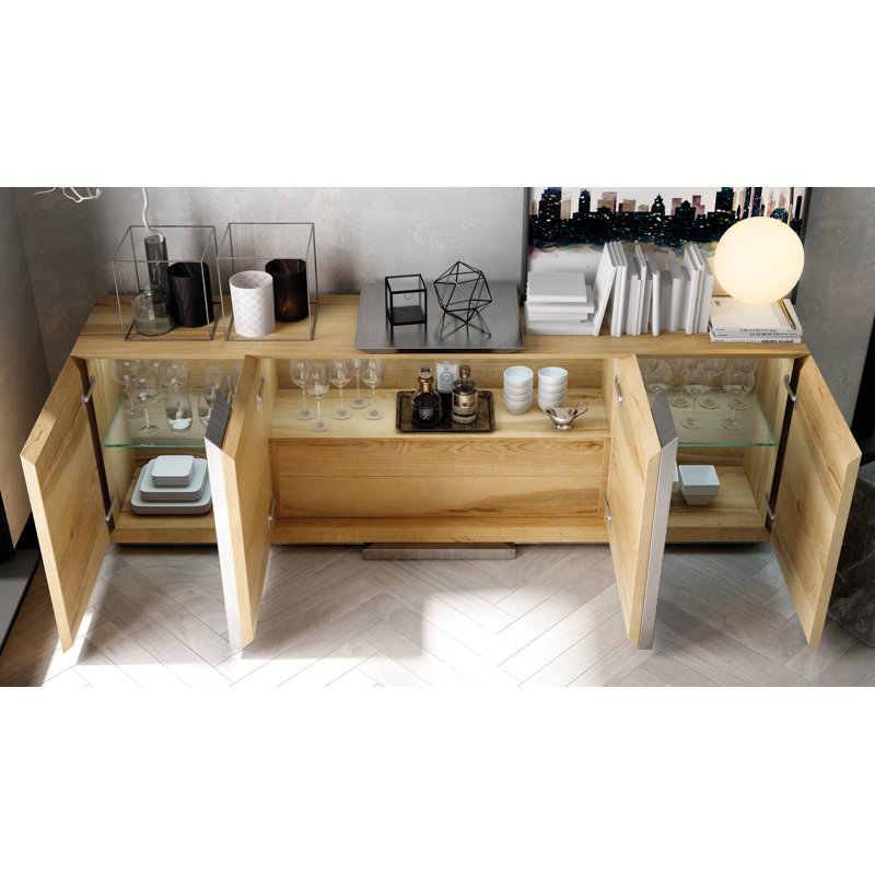 Sideboard, 31" H x 75" W x 17" D