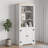 vidaXL Cupboard, 31.5x15.7x67 Inches-200287438