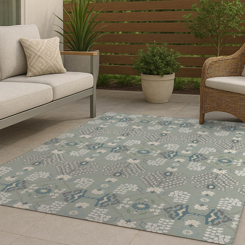 Tapis d'extérieur antidérapant Tilly, Rectangulaire 3 pi x 5 pi