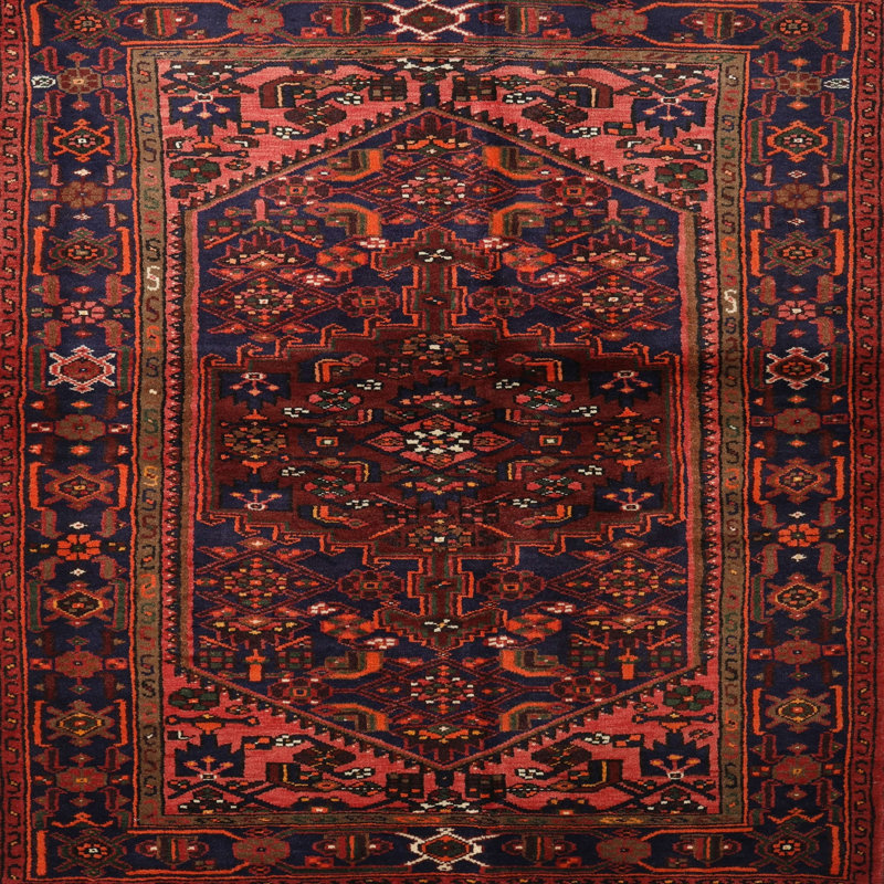Oriental Indoor Rug, Square 7'
