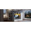 Lit mezzanine double avec tiroirs, tablettes et lumière-1176253674