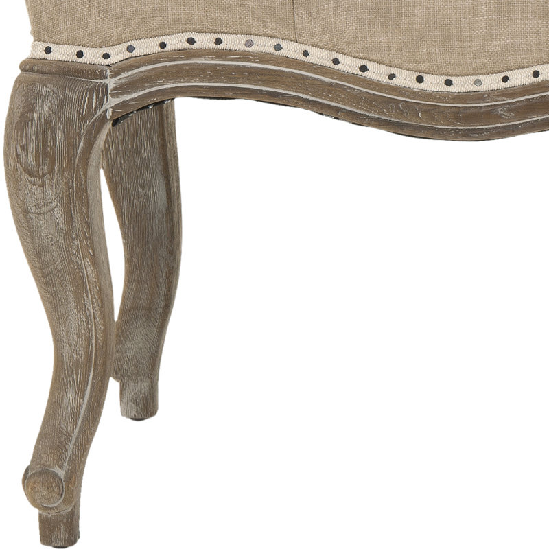 Carlisle Upholstered Bench, Warm Brown