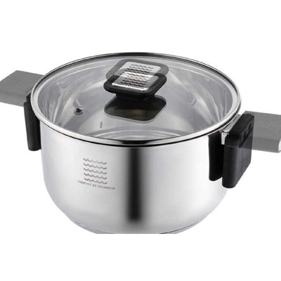 Cheftop 3-in-1 Stackable Stainless Steel Pots