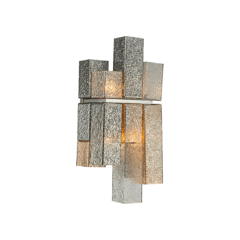 Cubist 2-Light Wall Sconce
