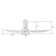 Ryna Smart Ceiling Fan with Remote, Light Kit Included,Works with Google Assistant and Amazon Alexa,Siri Shortcut.