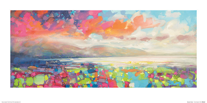 Resonant Colour - No Frame Print, 50cm H x 100cm W, Paper